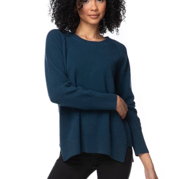 Subtle Luxury 100% cashmere sweater - size M/L - navy blue - Picture 1 of 6